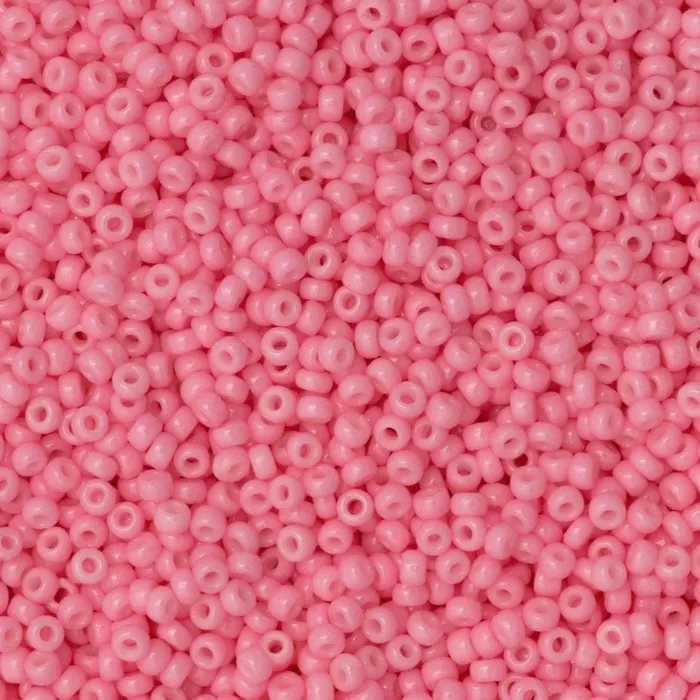 Miyuki Seed Beads 150 Duracoat Opaque Light Carnation 4466 Peppy Beads Necklaces Miyuki Seed Beads 150 Duracoat Opaque Light Carnation 4466 Peppy Beads Necklaces