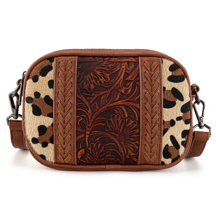 Montana West Tooled Collection Crossbody Leopard MONTANA WEST Earrings