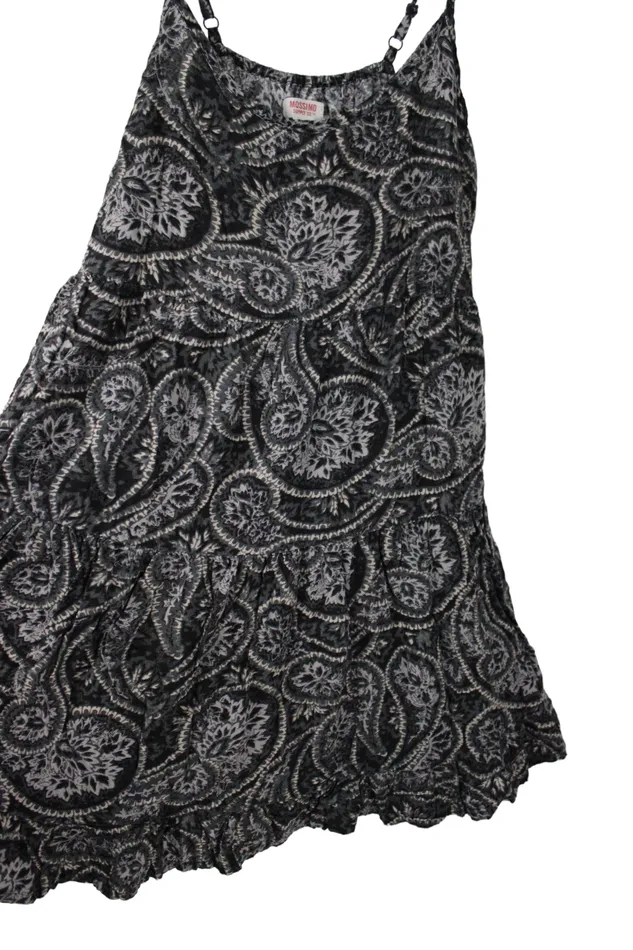 Mossimo Supply Co Earrings Mossimo Gray Tiered Dress M