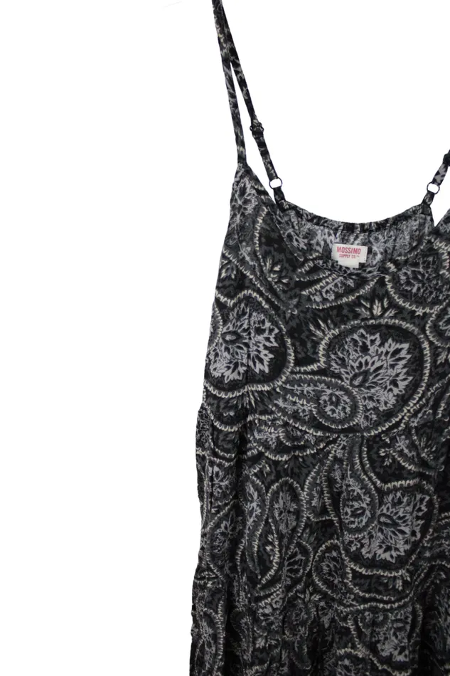 Mossimo Supply Co Earrings Mossimo Gray Tiered Dress M