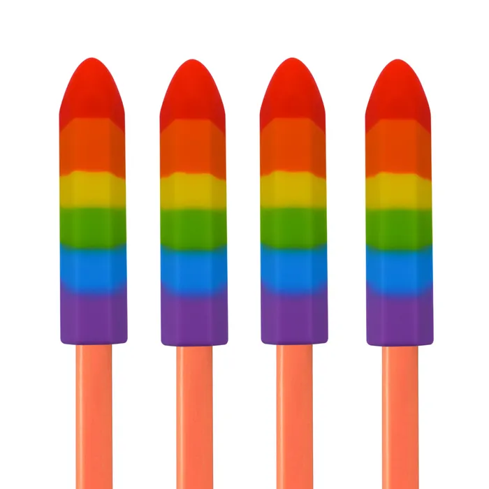 Munchables Earrings Crystal Pencil Toppers Set of 4