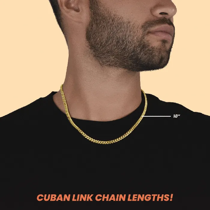Necklaces Cuban Link Chain Mens Necklace Matthew 1926 ShineOn Fulfillment