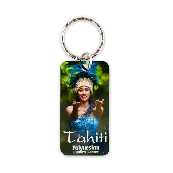 Necklaces GIFTWORKSPLUS PCC Rectangle Tahiti Key Chain