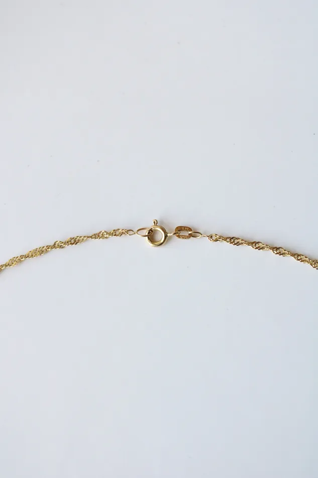 Necklaces Jubilee Thrift 14KT Yellow Gold Twist Chain Necklace