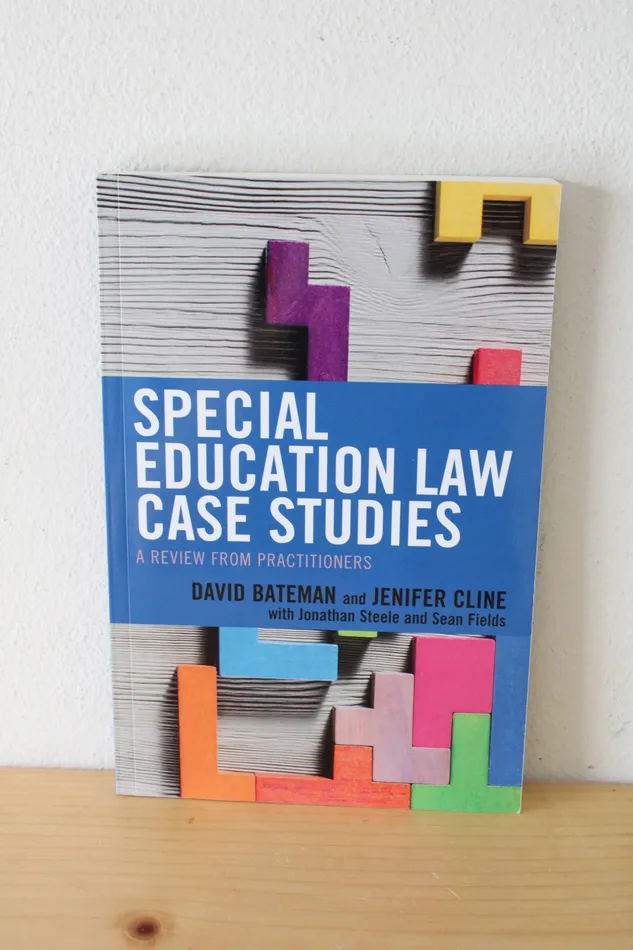 Necklaces Jubilee Thrift Special Education Law Case Studies A Review From Practitioners By David Bateman And Jenifer Cline