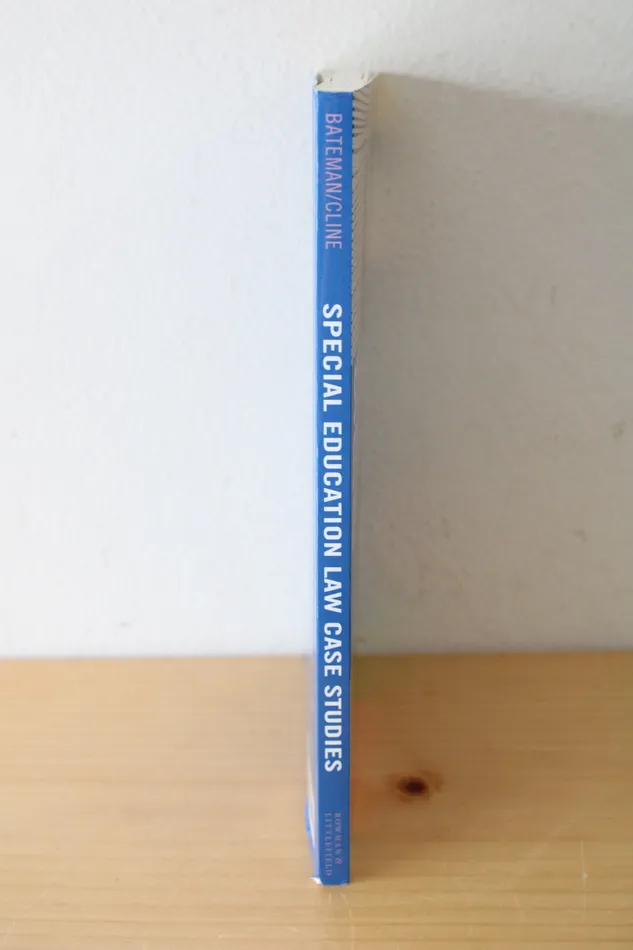 Necklaces Jubilee Thrift Special Education Law Case Studies A Review From Practitioners By David Bateman And Jenifer Cline