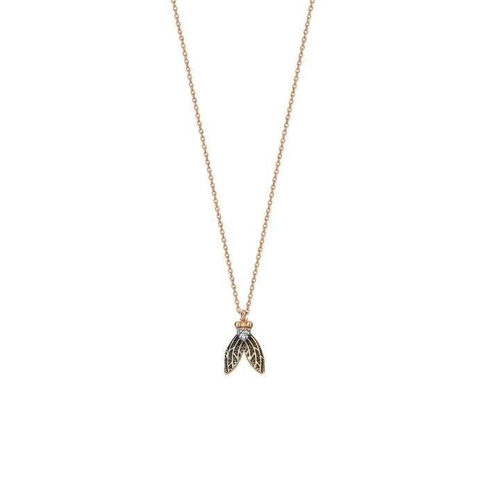Necklaces Kismet by Milka Medium Mosquito Necklace