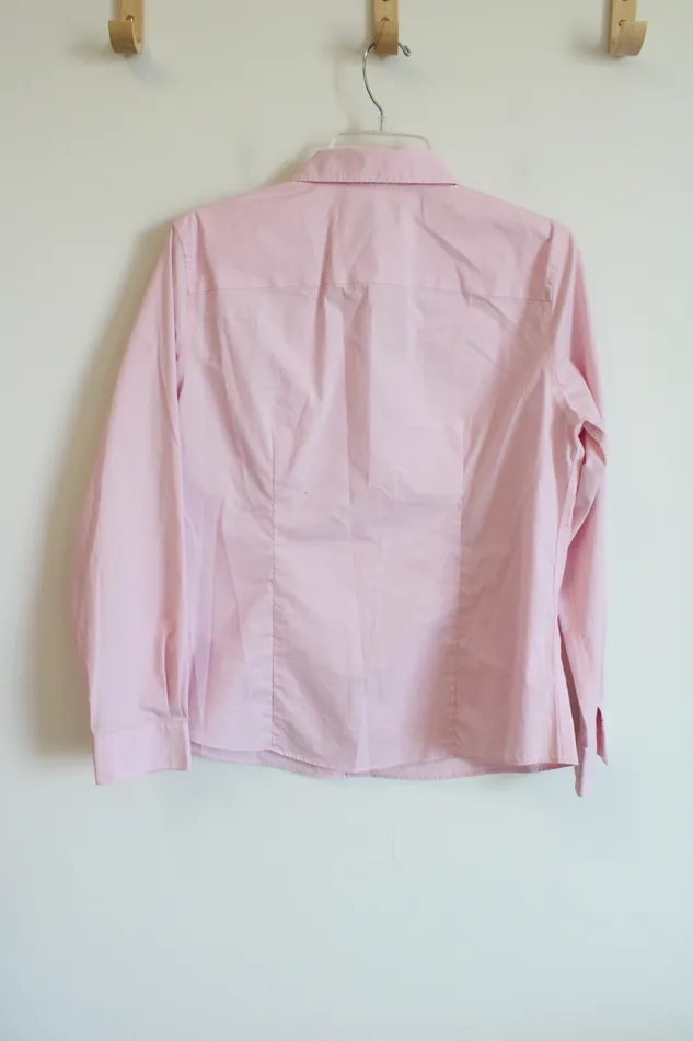 Necklaces Liz Claiborne Liz Claiborne Career Light Pink Button Down Shirt Petite XL