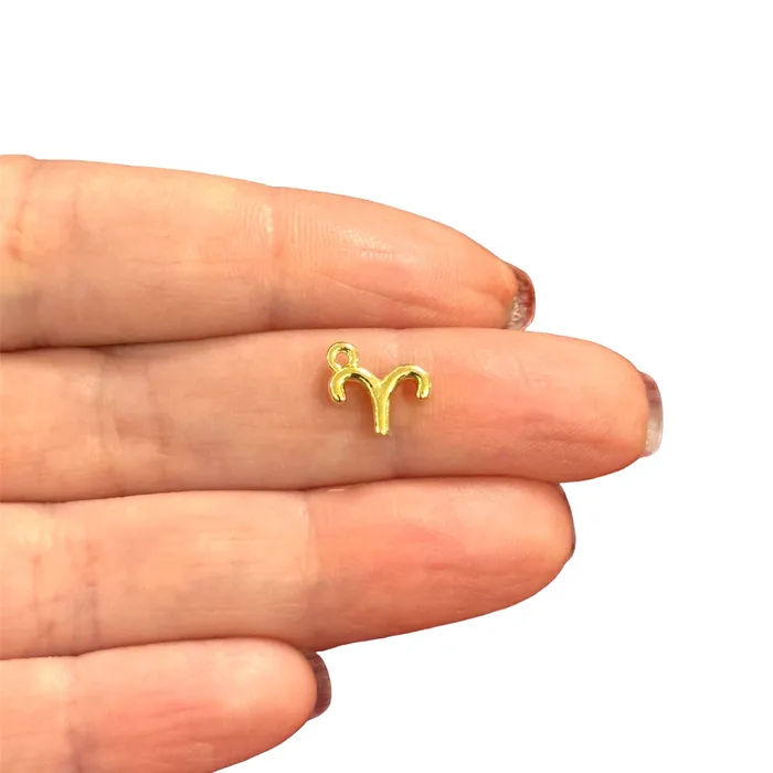 Necklaces Peppy Beads 24Kt Gold Plated Brass Zodiac Horoscope Sign Constellation Medallion Pendant Celestial Astrology Charm for Necklace Jewelry Making Necklaces Peppy Beads 24Kt Gold Plated Brass Zodiac Horoscope Sign Constellation Medallion Pendant Celestial Astrology Charm for Necklace Jewelry Making
