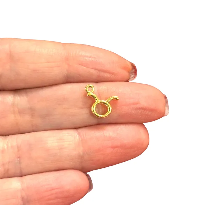 Necklaces Peppy Beads 24Kt Gold Plated Brass Zodiac Horoscope Sign Constellation Medallion Pendant Celestial Astrology Charm for Necklace Jewelry Making Necklaces Peppy Beads 24Kt Gold Plated Brass Zodiac Horoscope Sign Constellation Medallion Pendant Celestial Astrology Charm for Necklace Jewelry Making