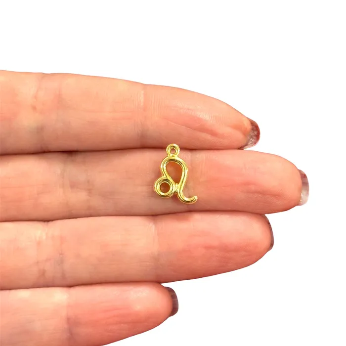 Necklaces Peppy Beads 24Kt Gold Plated Brass Zodiac Horoscope Sign Constellation Medallion Pendant Celestial Astrology Charm for Necklace Jewelry Making Necklaces Peppy Beads 24Kt Gold Plated Brass Zodiac Horoscope Sign Constellation Medallion Pendant Celestial Astrology Charm for Necklace Jewelry Making