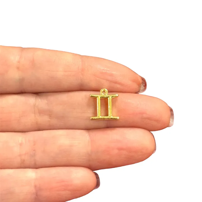 Necklaces Peppy Beads 24Kt Gold Plated Brass Zodiac Horoscope Sign Constellation Medallion Pendant Celestial Astrology Charm for Necklace Jewelry Making Necklaces Peppy Beads 24Kt Gold Plated Brass Zodiac Horoscope Sign Constellation Medallion Pendant Celestial Astrology Charm for Necklace Jewelry Making