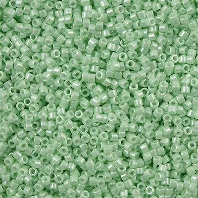 Necklaces Peppy Beads DB1536 Light Mint Ceylon Miyuki Delica 110