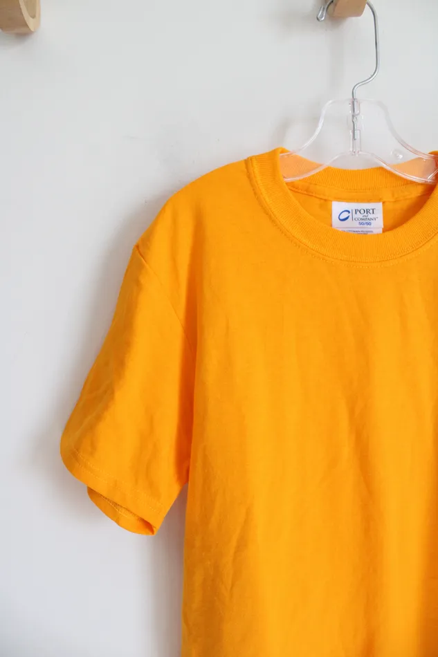 Necklaces Port And Company Port And Company Yellow Shirt Youth M 1012
