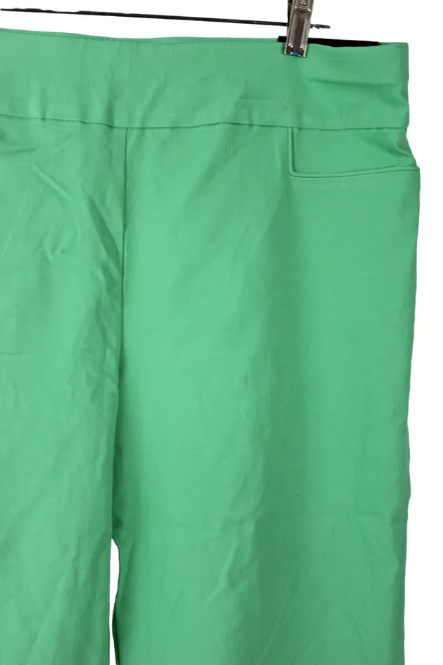 NEW Alfred Dunner Green Stretch Capri 14 Alfred Dunner Earrings