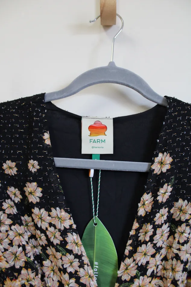 NEW Farm Rio Rainbow Garden Dress S Farm Rio Necklaces