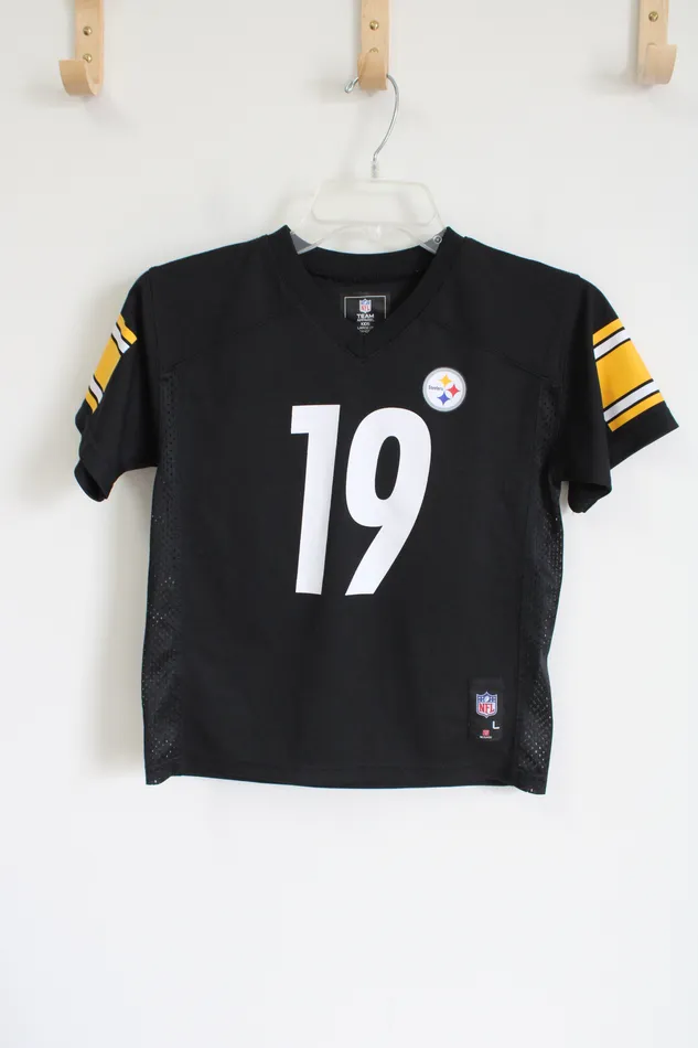 NFL Rings NFL Team Pittsburgh Steelers 19 SmithSchuster Black Jersey 7