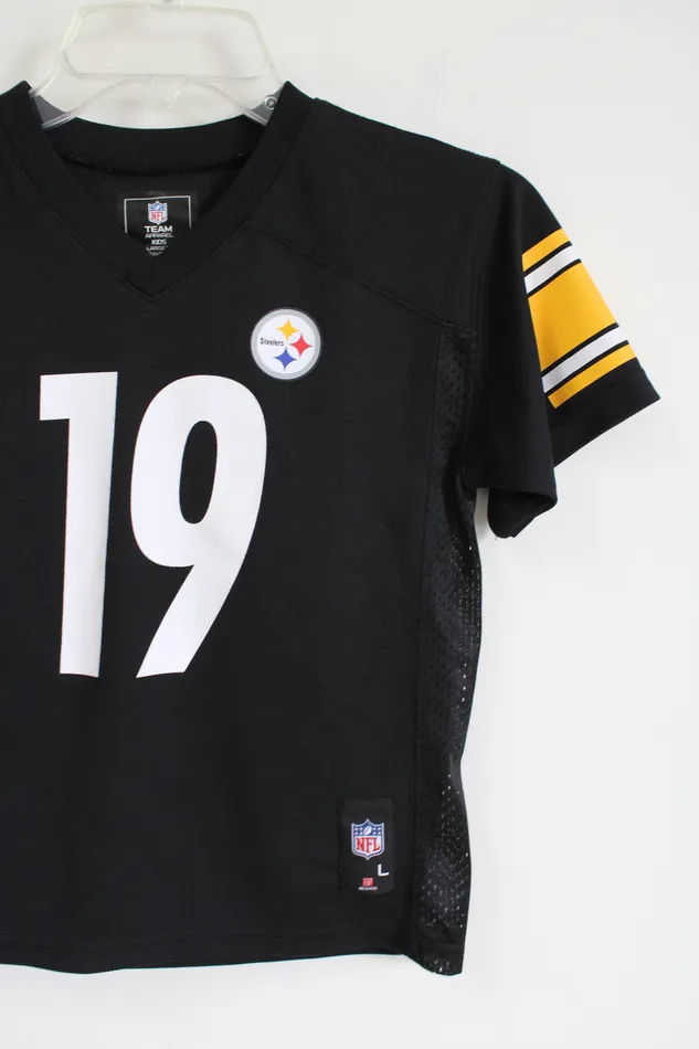 NFL Rings NFL Team Pittsburgh Steelers 19 SmithSchuster Black Jersey 7