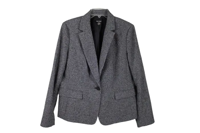 Nine West Nine West Black White Blazer 10 Rings