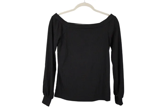 Nine West Rings Nine West Black Rib Top XS