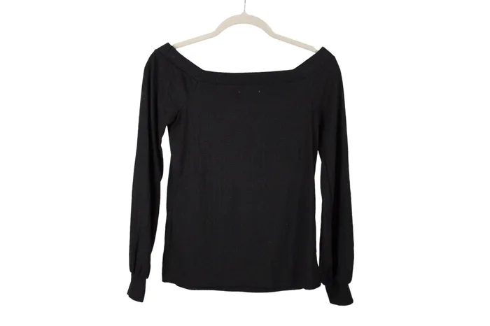 Nine West Rings Nine West Black Rib Top XS