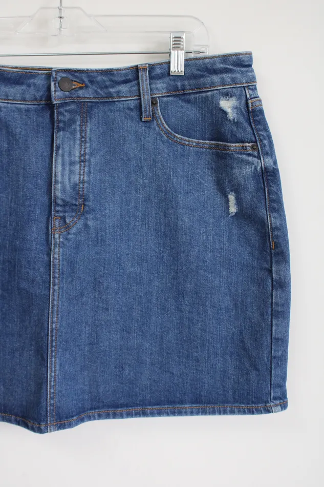 Old Navy Earrings Old Navy Denim Mini Skirt 14