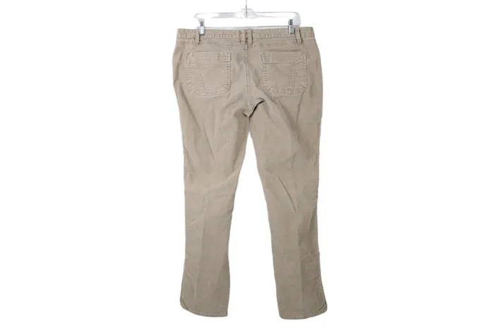 Old Navy Earrings Old Navy Stretch Lowest Rise Tan Corduroy Pant 12