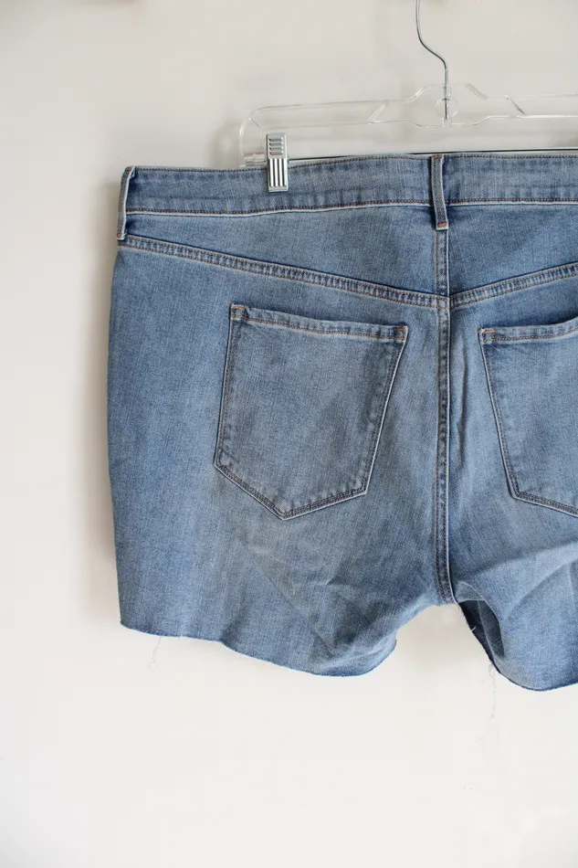 Old Navy NEW Old Navy MidRise Distressed Denim Shorts 20 Earrings