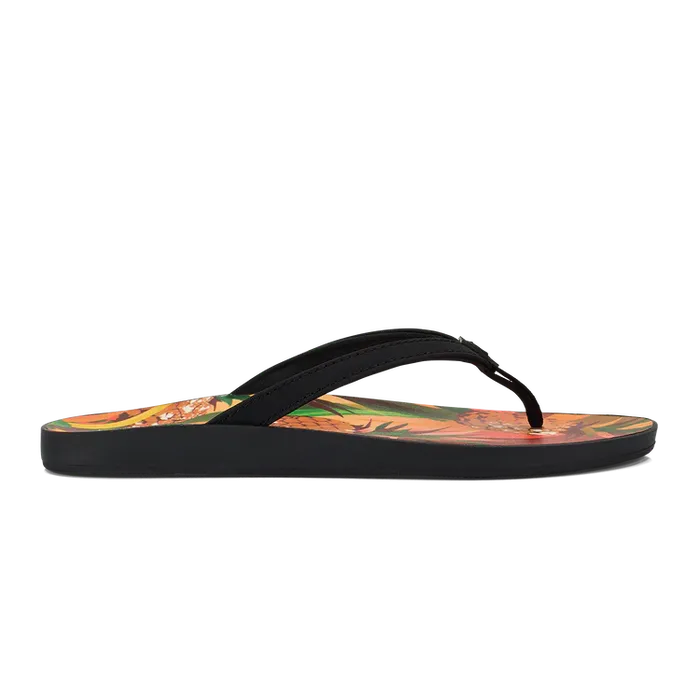 OLUKAI OluKai Puawe Womens BlackPineapple Rings