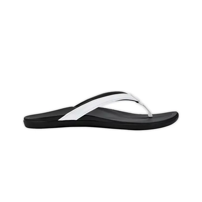 OLUKAI Rings OluKai Womens Hoopio Sandals WhiteOnyx