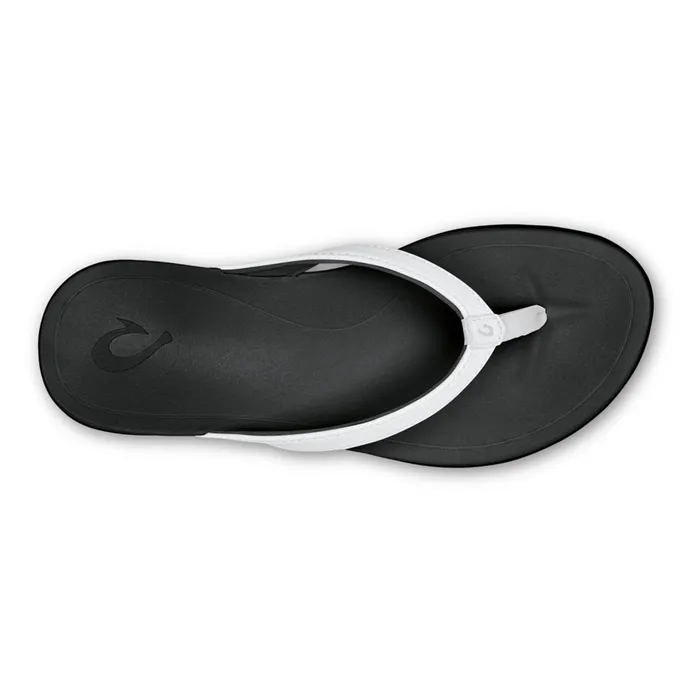 OLUKAI Rings OluKai Womens Hoopio Sandals WhiteOnyx
