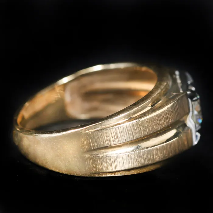 OTC Rings Estate 076 Carat Transitional Cut Diamond Ring