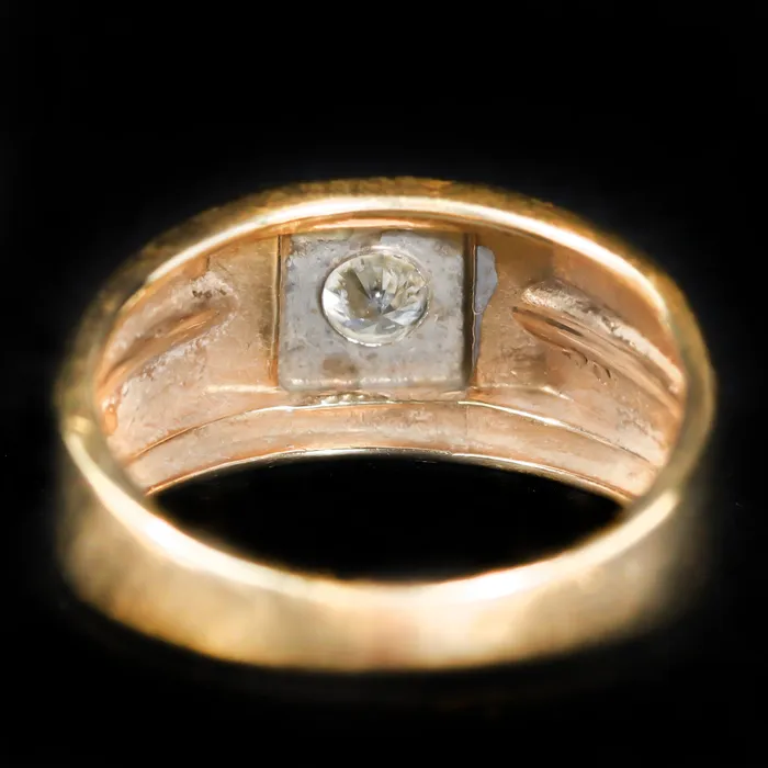 OTC Rings Estate 076 Carat Transitional Cut Diamond Ring