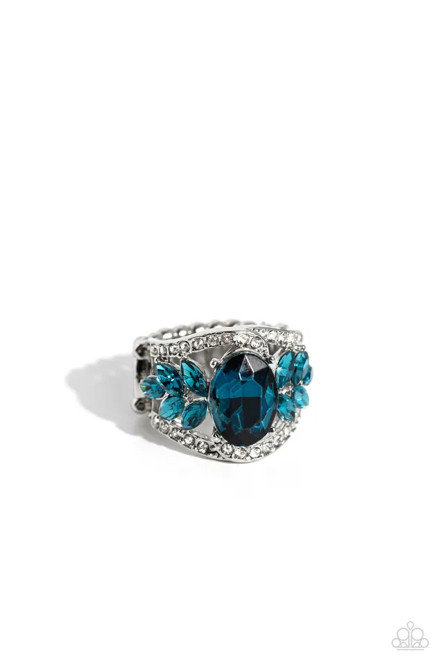 Paparazzi Accessories Cosmic Clique Blue Rings
