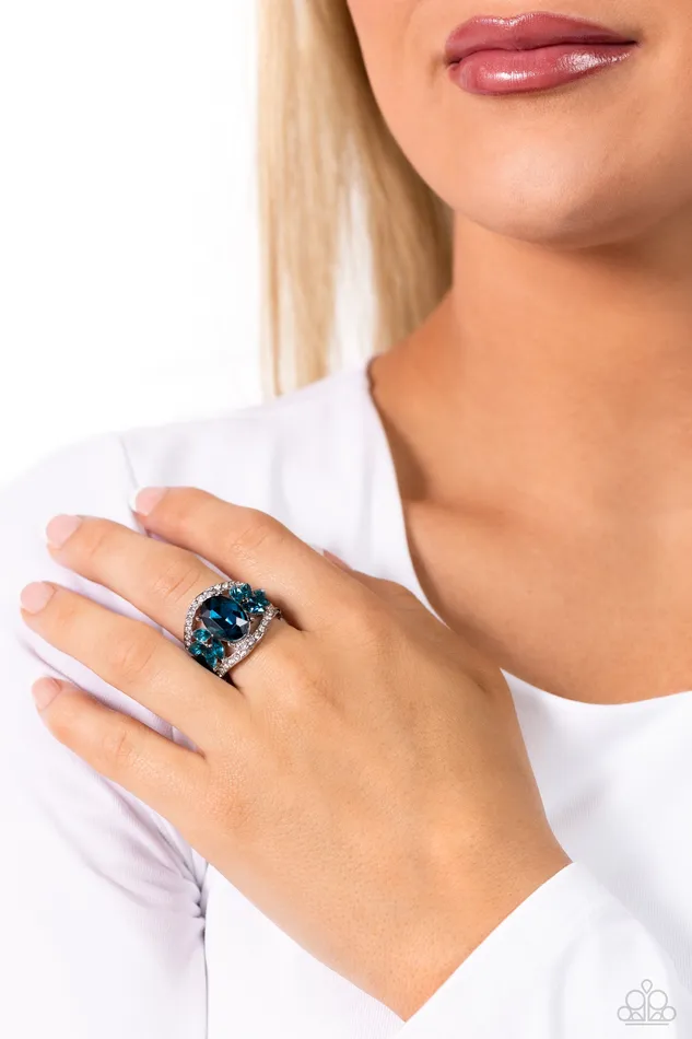 Paparazzi Accessories Cosmic Clique Blue Rings