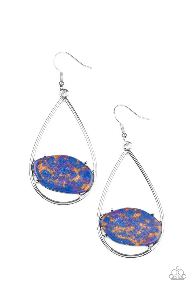 Paparazzi Accessories Earrings Tropical Terrazzo Multi