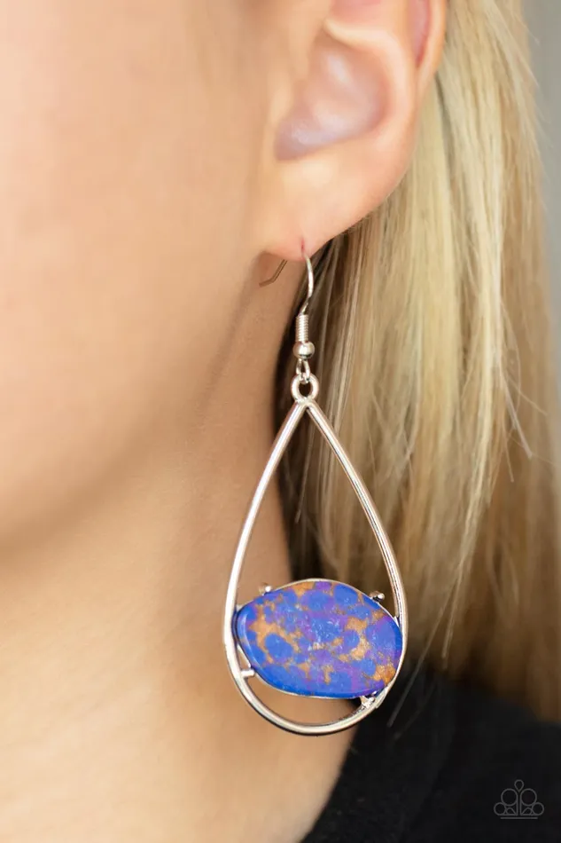 Paparazzi Accessories Earrings Tropical Terrazzo Multi