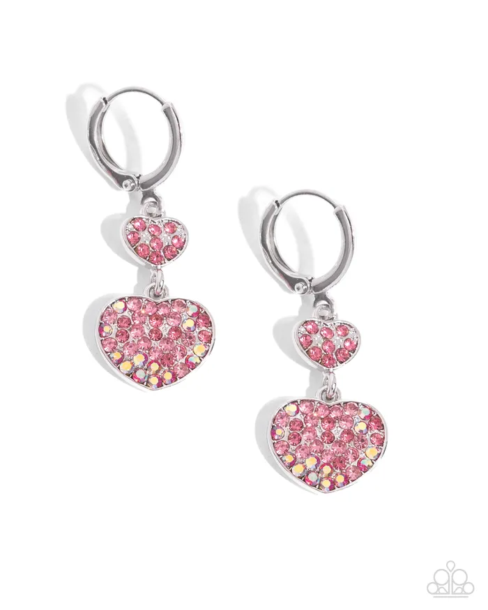 Paparazzi Accessories Necklaces Delightful Valentines Day Pink