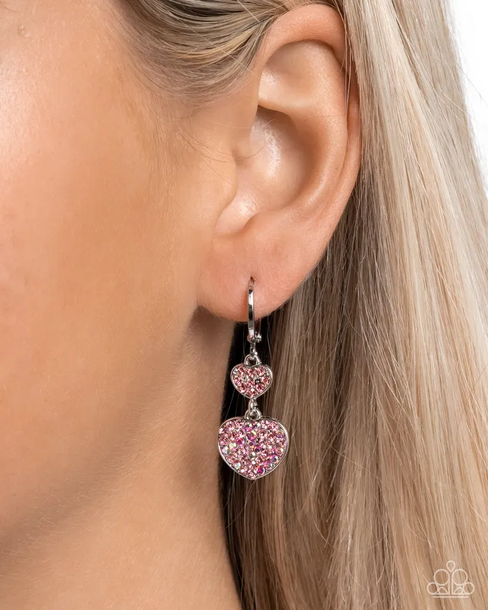 Paparazzi Accessories Necklaces Delightful Valentines Day Pink