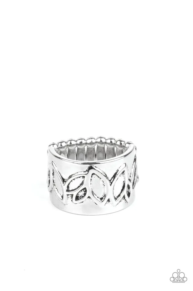 Paparazzi Accessories Necklaces When You LEAF Expect It Silver