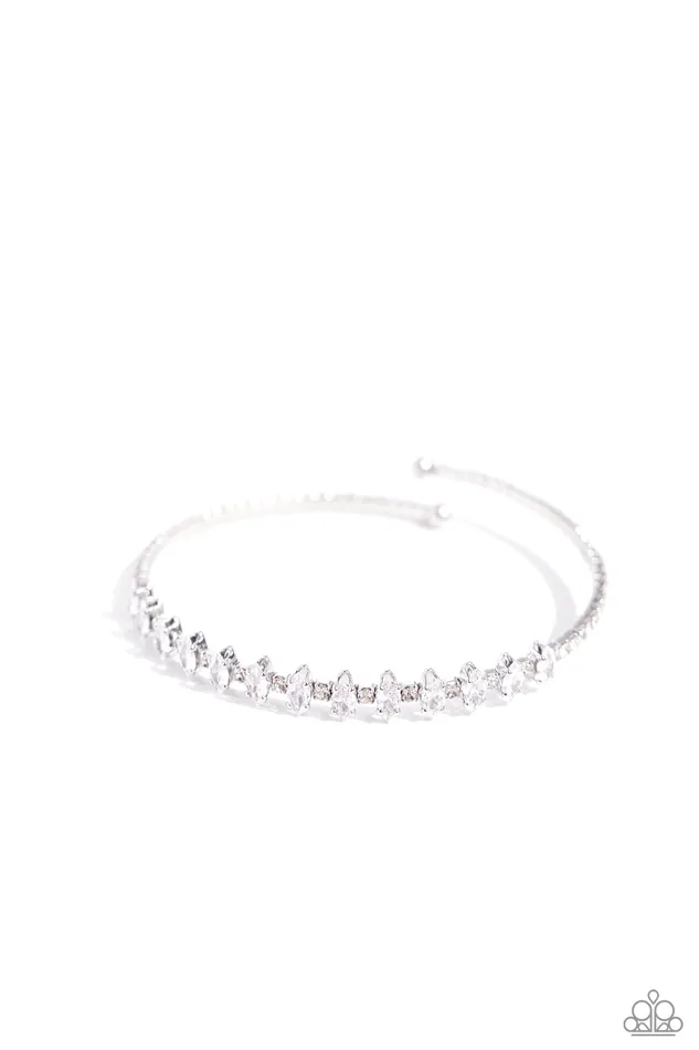 Paparazzi Accessories Rings Dandy Dancer White