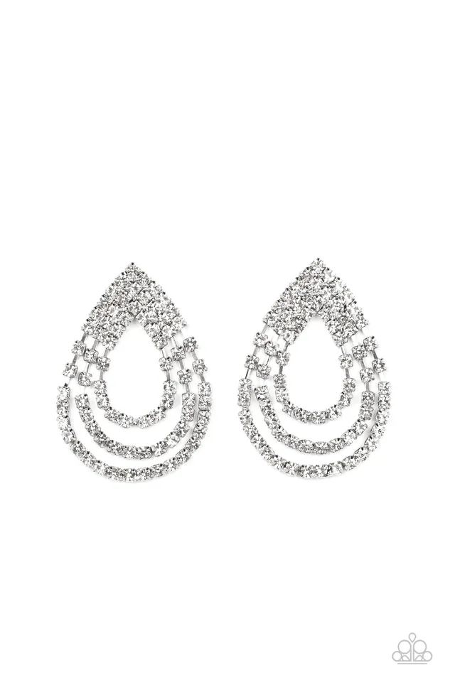 Paparazzi Accessories Rings Take a POWER Stance White
