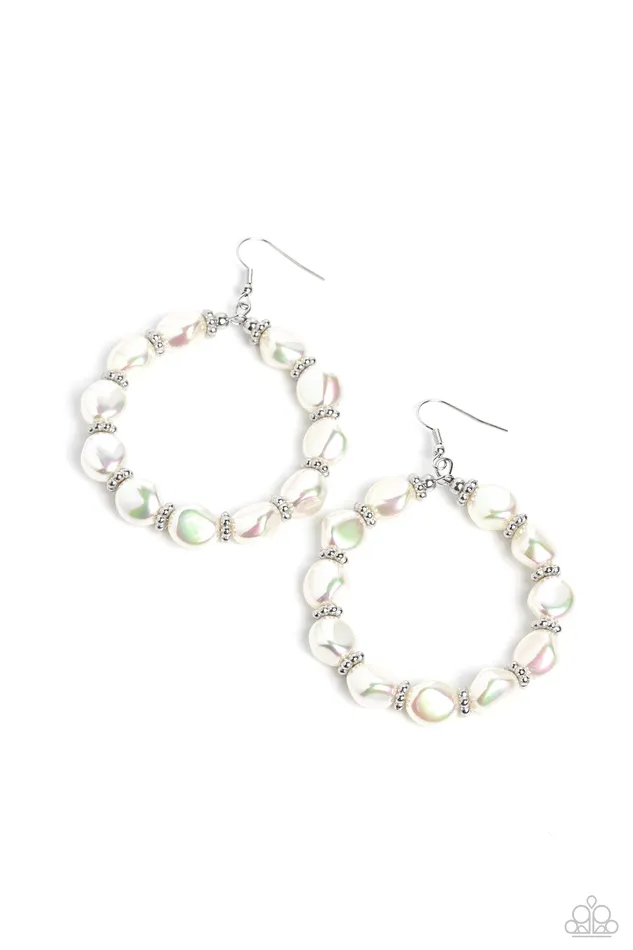 Paparazzi Accessories Rings The PEARL Next Door White