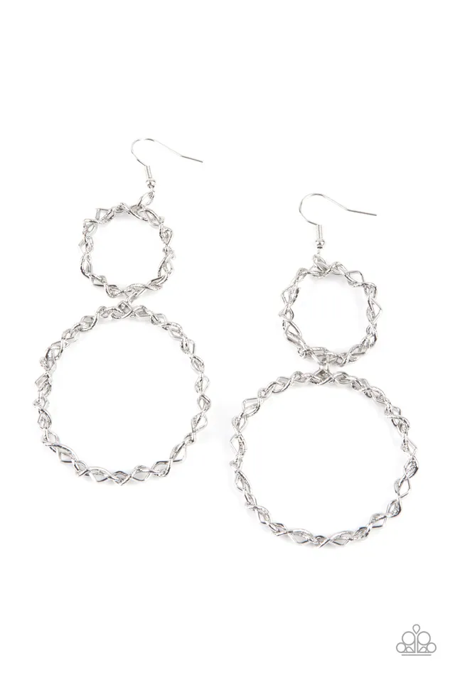 Paparazzi Accessories Rings Twist of FABULOUS Silver