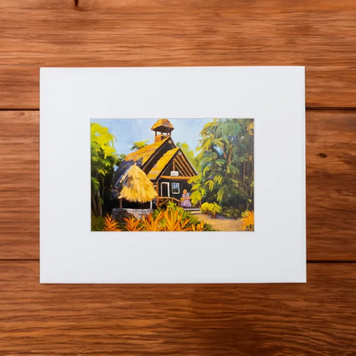 PCCBUYDIRECT Kawaiola Matted Print by Antoinette Powell 8 x 10 Earrings