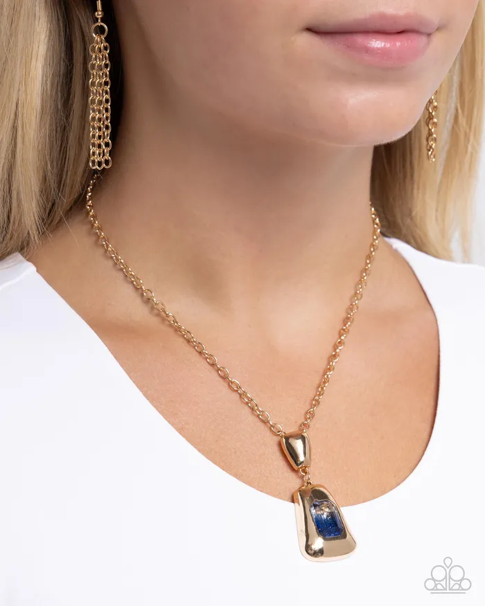Pendant Promise Blue Paparazzi Accessories Rings