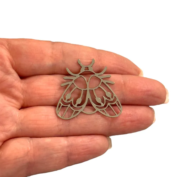 Peppy Beads Charm Necklaces Stainless Steel Egyptian Fly Amulet CharmLaser Cut Egyptian Fly Amulet Charm Peppy Beads Charm Necklaces Stainless Steel Egyptian Fly Amulet CharmLaser Cut Egyptian Fly Amulet Charm