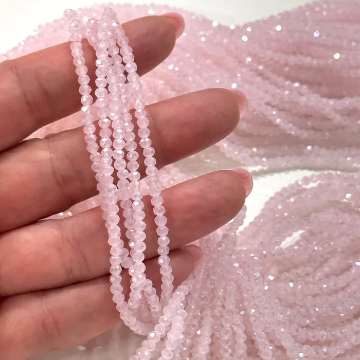 Peppy Beads Earrings Crystal faceted rondelle 3mm Beads PBC3C84
