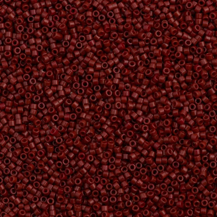 Peppy Beads Earrings DB2120 Duracoat Opaque Maroon Miyuki Delica 110