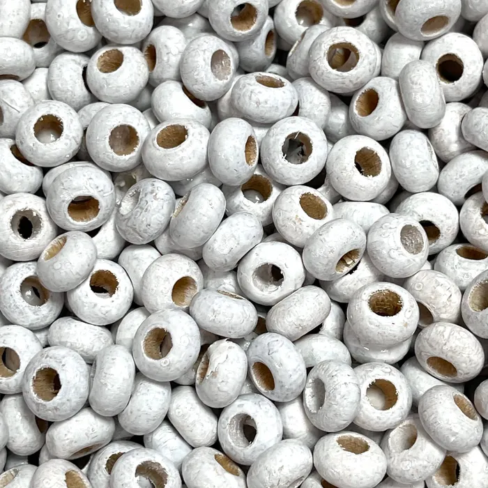 Peppy Beads Earrings Large Hole Wooden Rondelle Beads 13x7mm 20 Pieces in a pack Peppy Beads Earrings Large Hole Wooden Rondelle Beads 13x7mm 20 Pieces in a pack